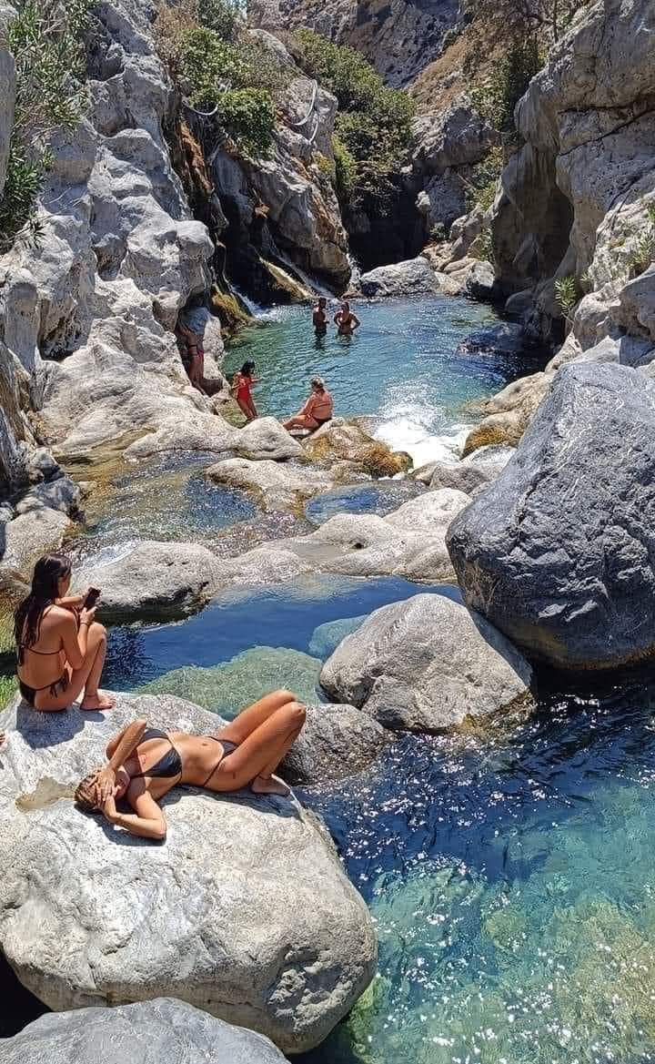 Κουρταλιώτικο ποτάμι Ρέθυμνο Νησί Κρήτης 💙🇬🇷