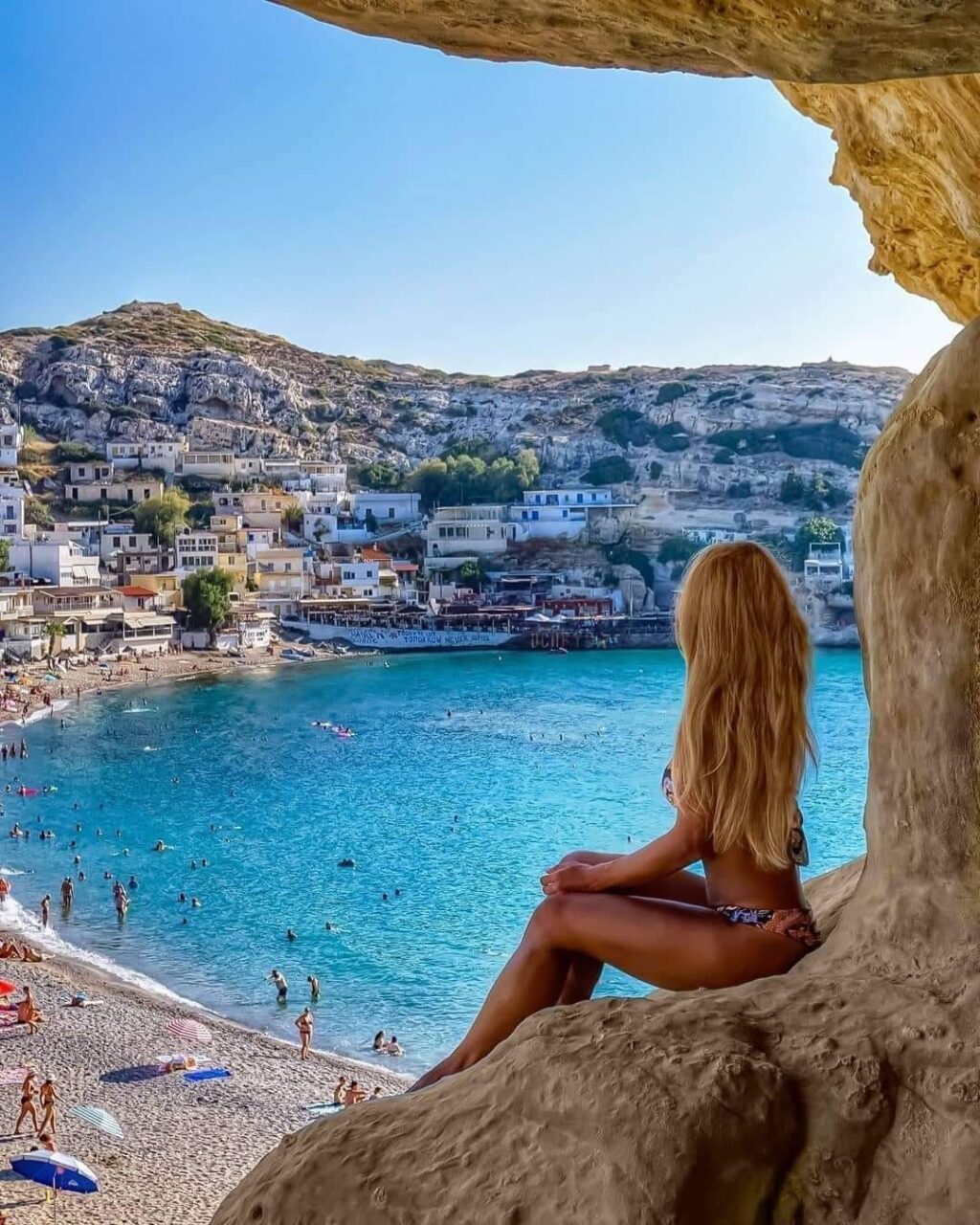 Μάταλα Ηρακλείου - Κρήτη 💙 foto Ζωη Καλομιρη