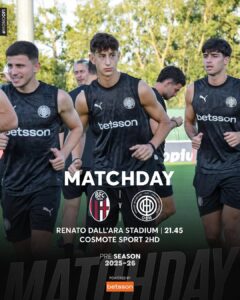 ΟΦΗ_ MATCHDAY _OFI Crete F.C. 🆚  Bologna F.C. 1909